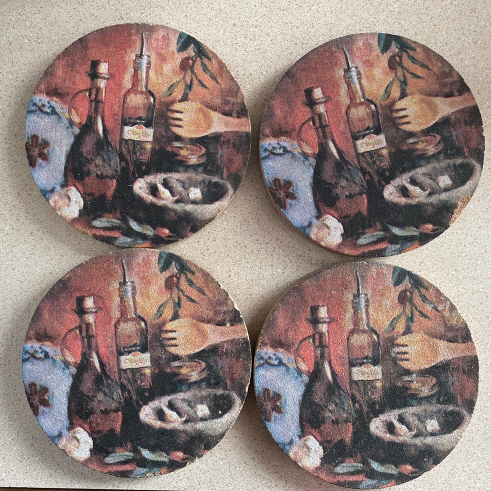 Stone coasters